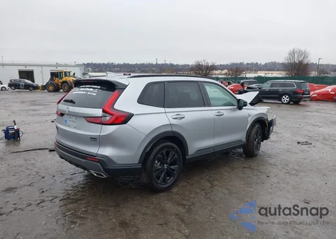 2026 Honda Cr-V Hybrid Awd Sport Touring from USA, damaged, VIN 7FARS6H93TE063563
